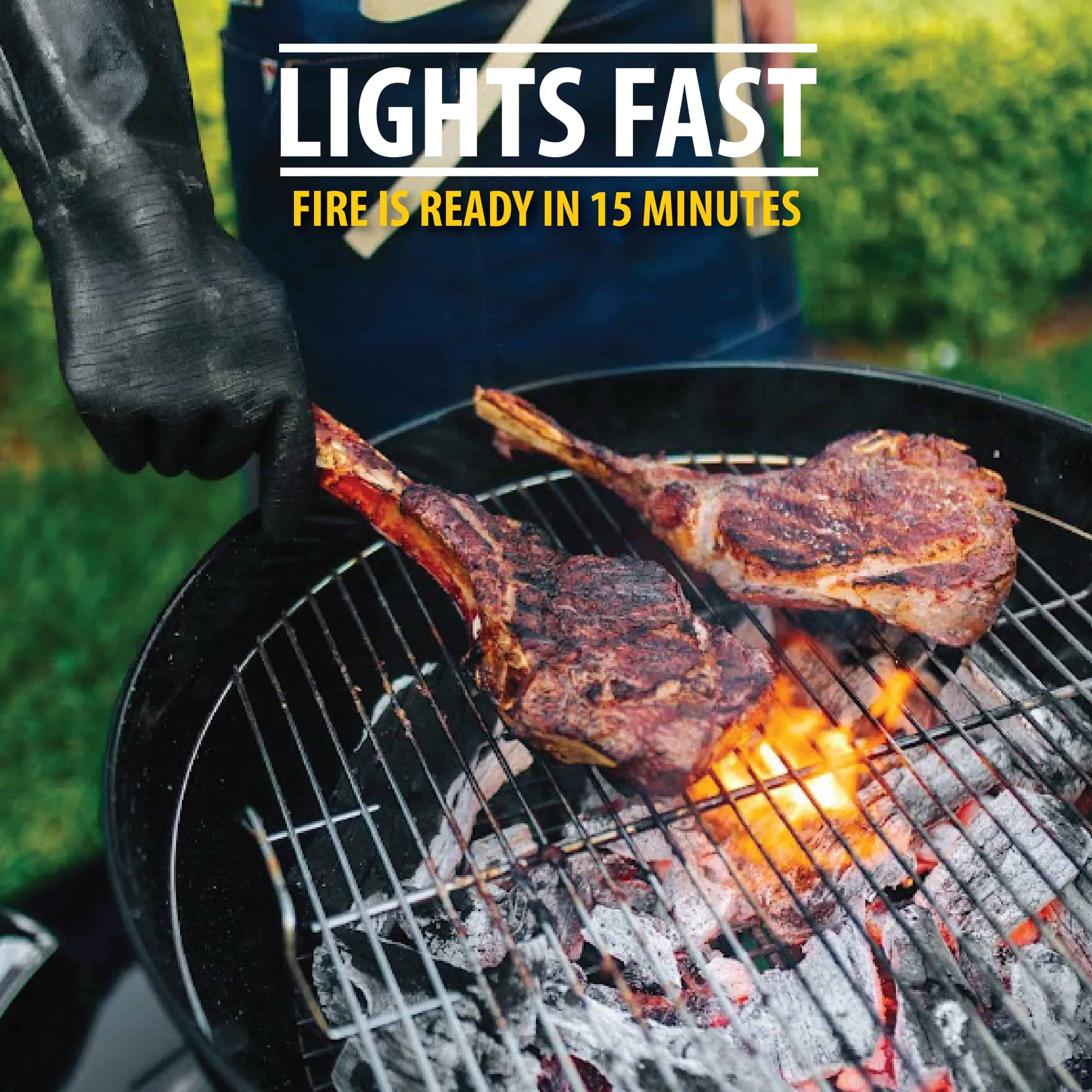 FOGO Premium Hardwood Lump Charcoal, Fogostarters, - Imagen 5