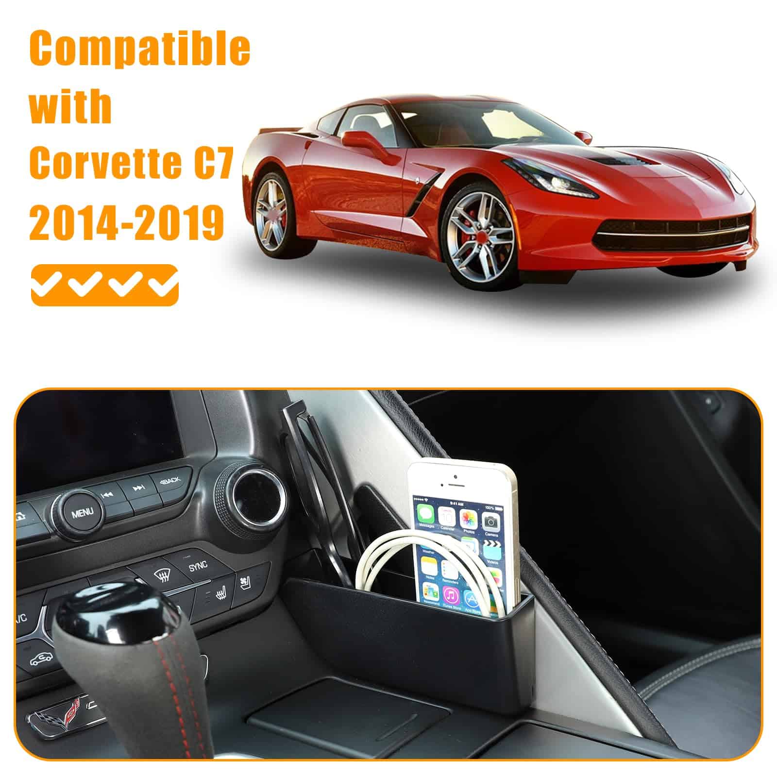 LLKUANG Bandeja de almacenamiento de organizador de caja de - Imagen 7