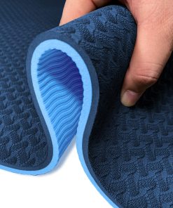 Tapete de yoga de 1/3 pulgada QMKGEC Colchonetas de