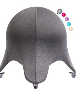 Silla de Yoga con Pelota ENOVI Starfish, -Gris del Espacio P