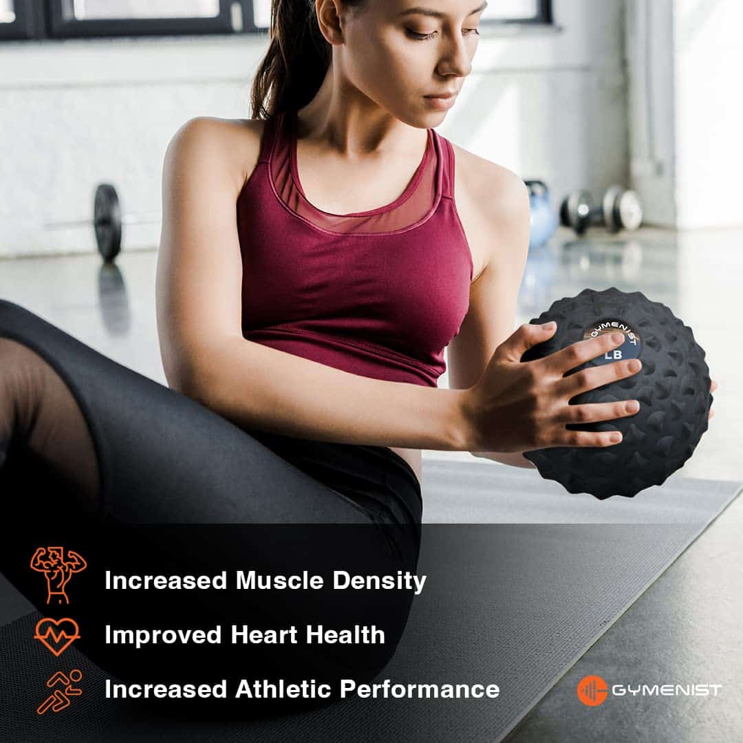 Pelota de Slam Ponderada GYMENIST para Entrenamiento - Imagen 4