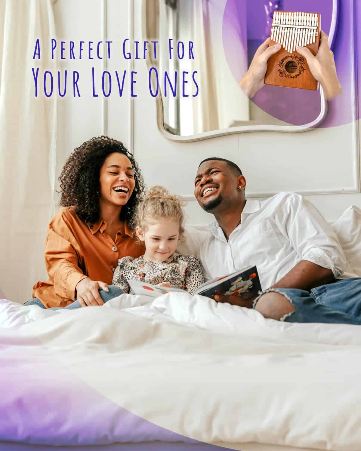 Kalimba Libretto de Madera Maciza de 17 Teclas, Piano de - Imagen 8