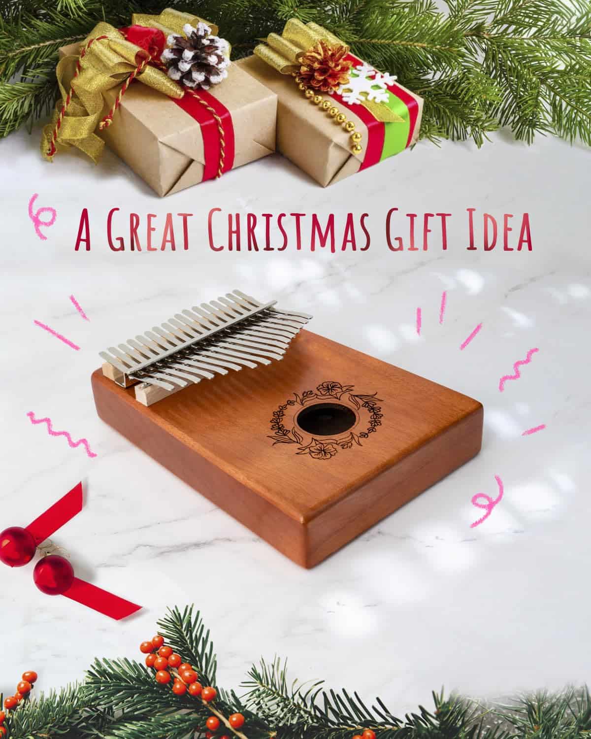 Kalimba Libretto de Madera Maciza de 17 Teclas, Piano de - Imagen 7