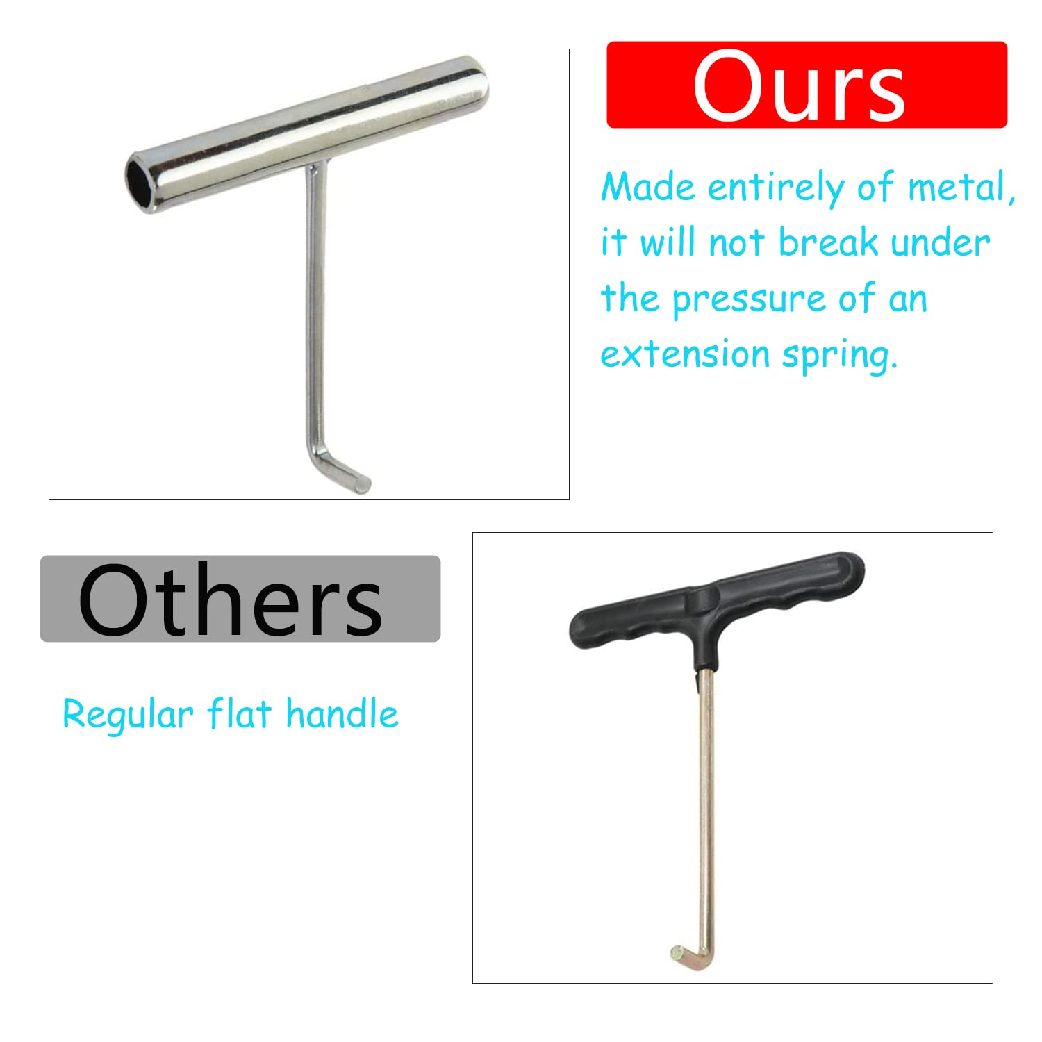 24 Pcs Resortes de Repuesto para Trampolín + 24 Pcs Hebilla - Imagen 7