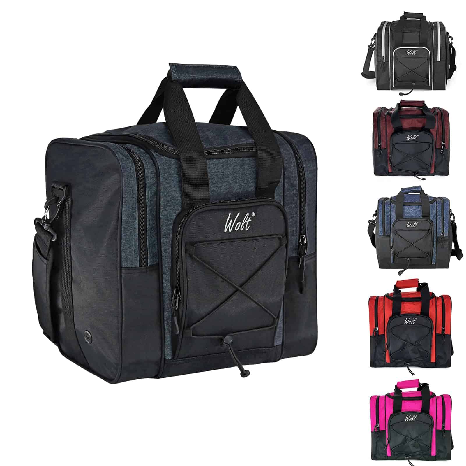 Bolso de Bolos WOLT para una Bola - Bolsa de Bolos con