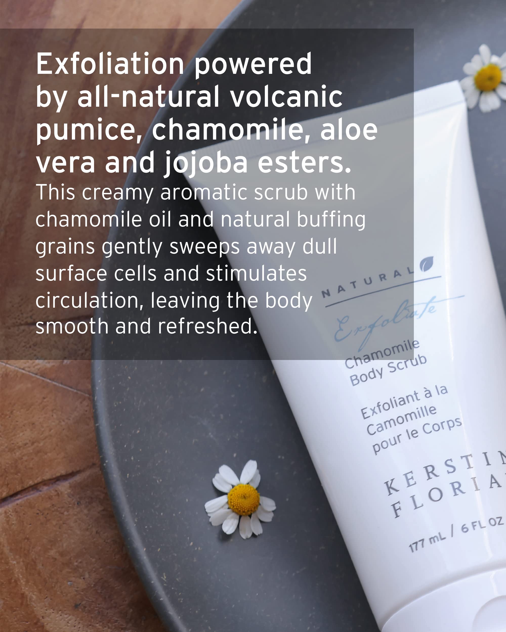 Kerstin Florian Exfoliante Corporal Natural de Manzanilla | - Imagen 5