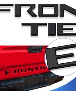 Letras de inserción de portón trasero compatibles con