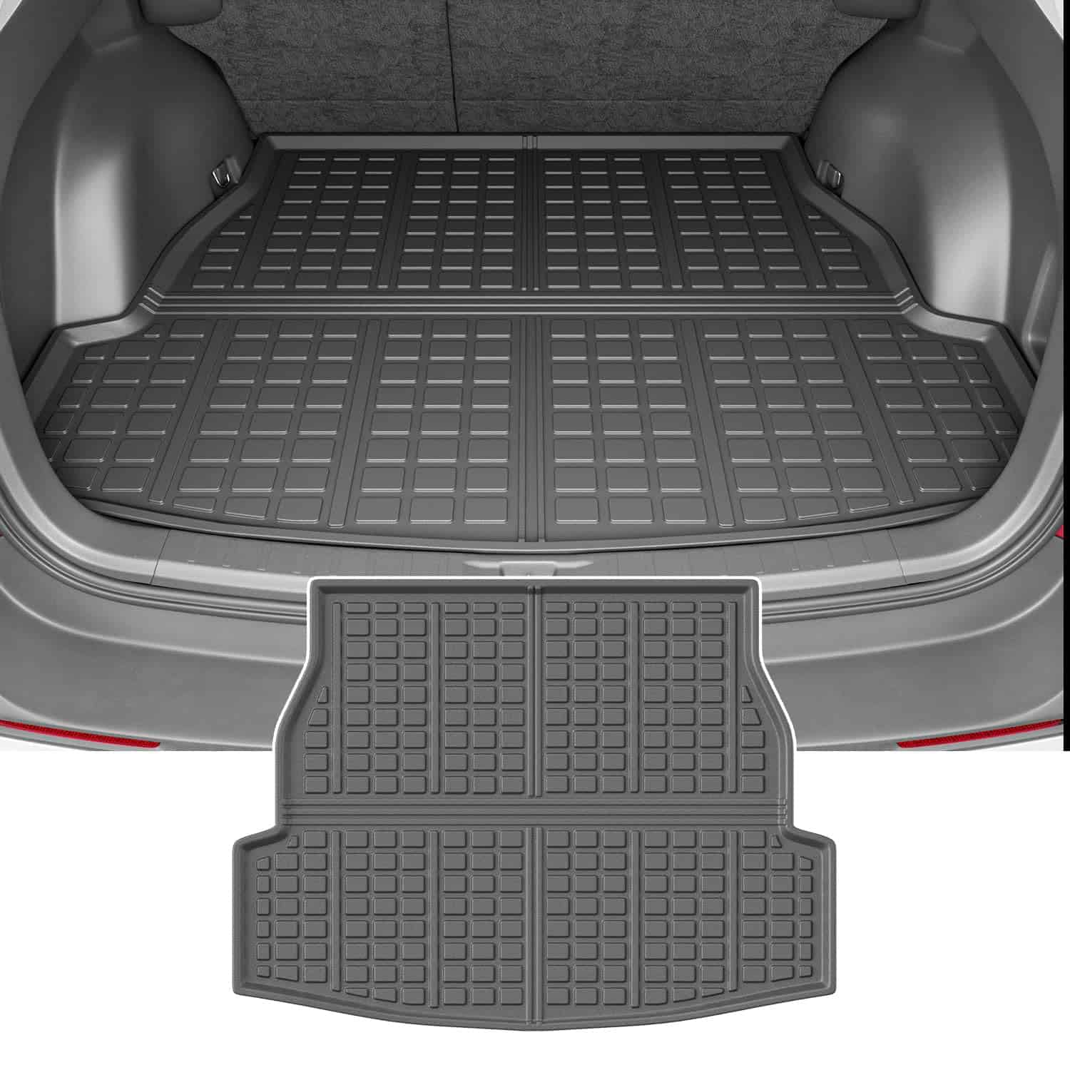 Tapete de maletero powoq compatible con Toyota RAV4