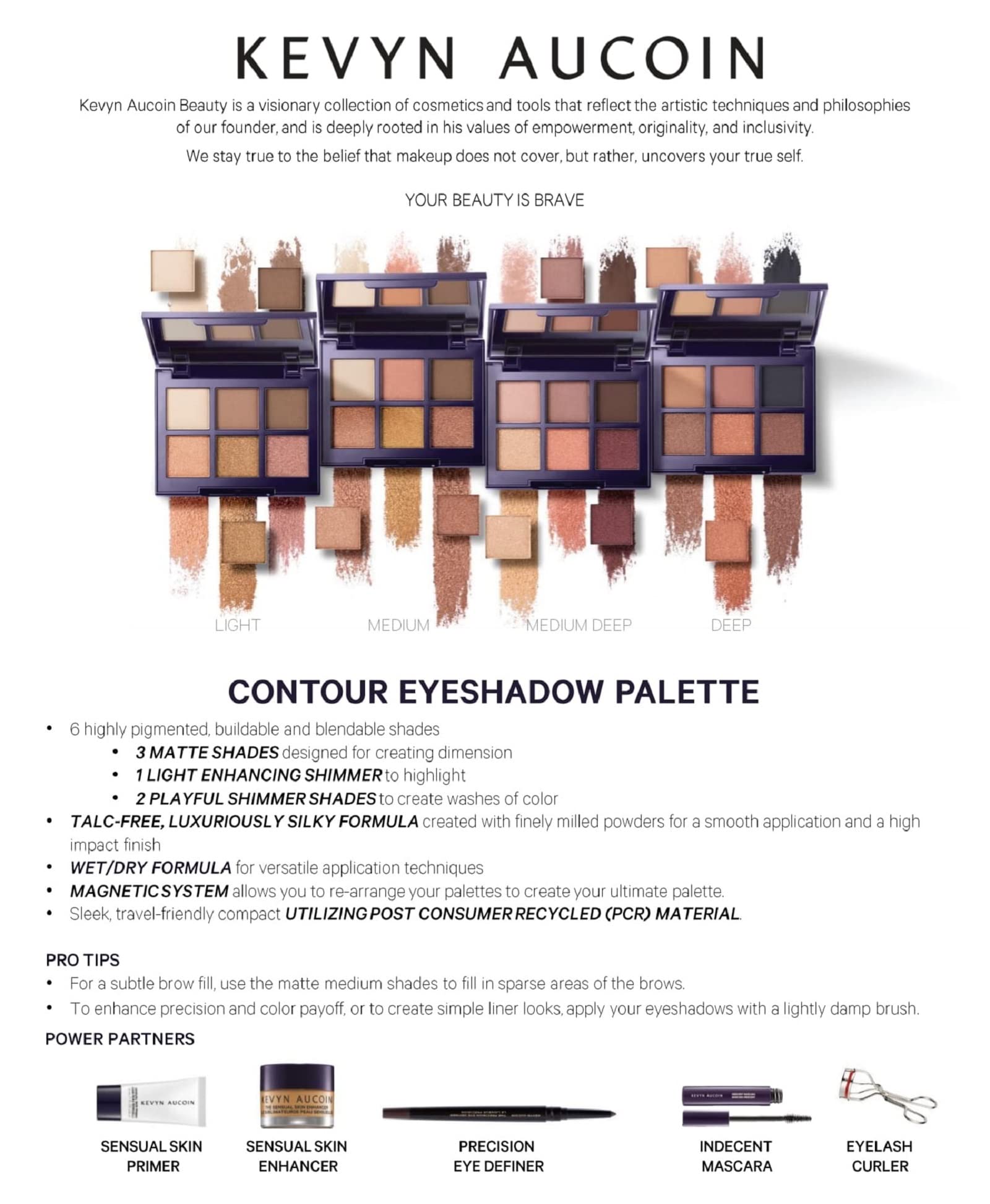 Paleta de sombras de ojos Kevyn Aucoin The -Light - Imagen 6