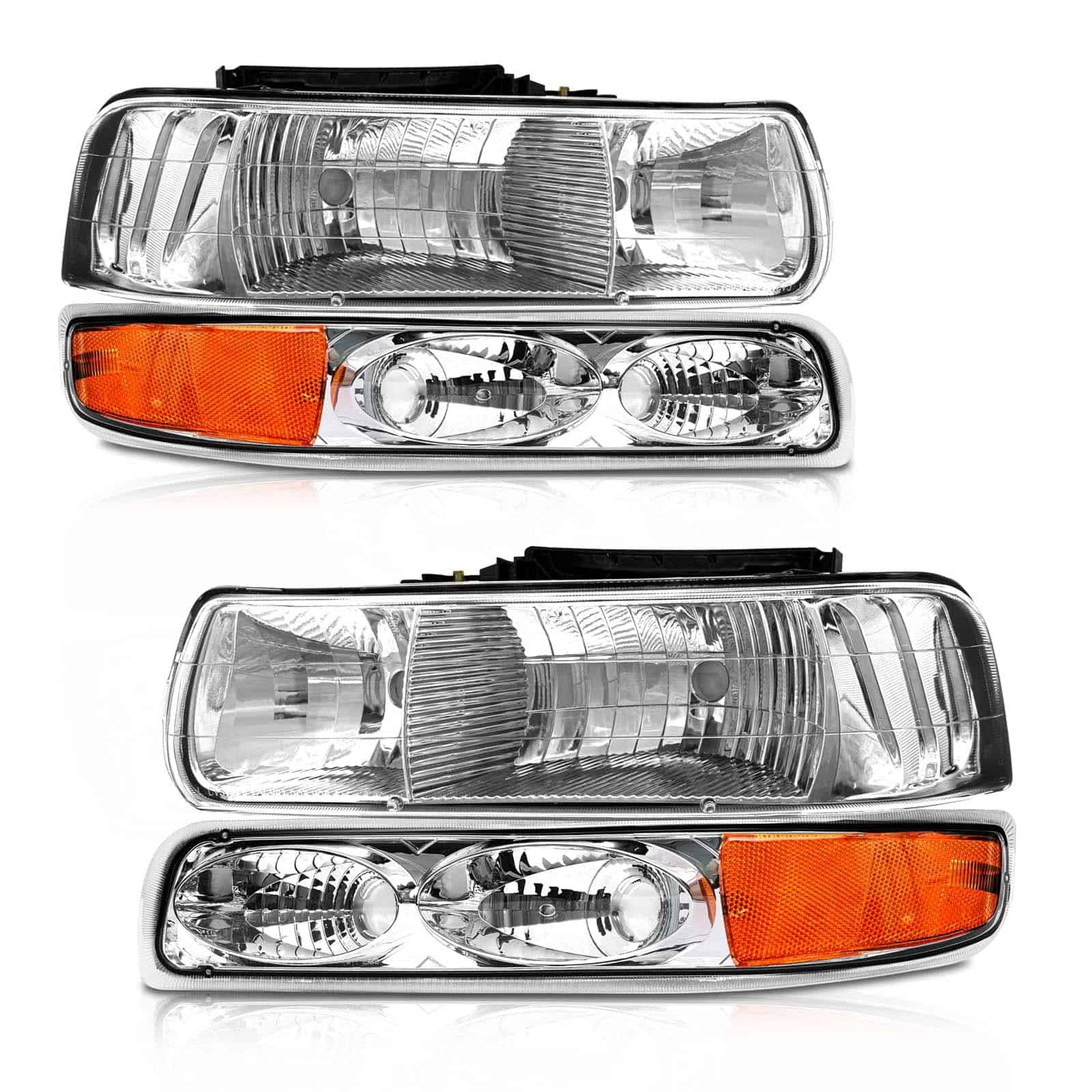 Conjunto de faros delanteros para 1999-2002 Chevy Silverado