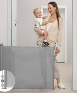 Puerta Retráctil de Malla para Bebés Momcozy o Puerta para