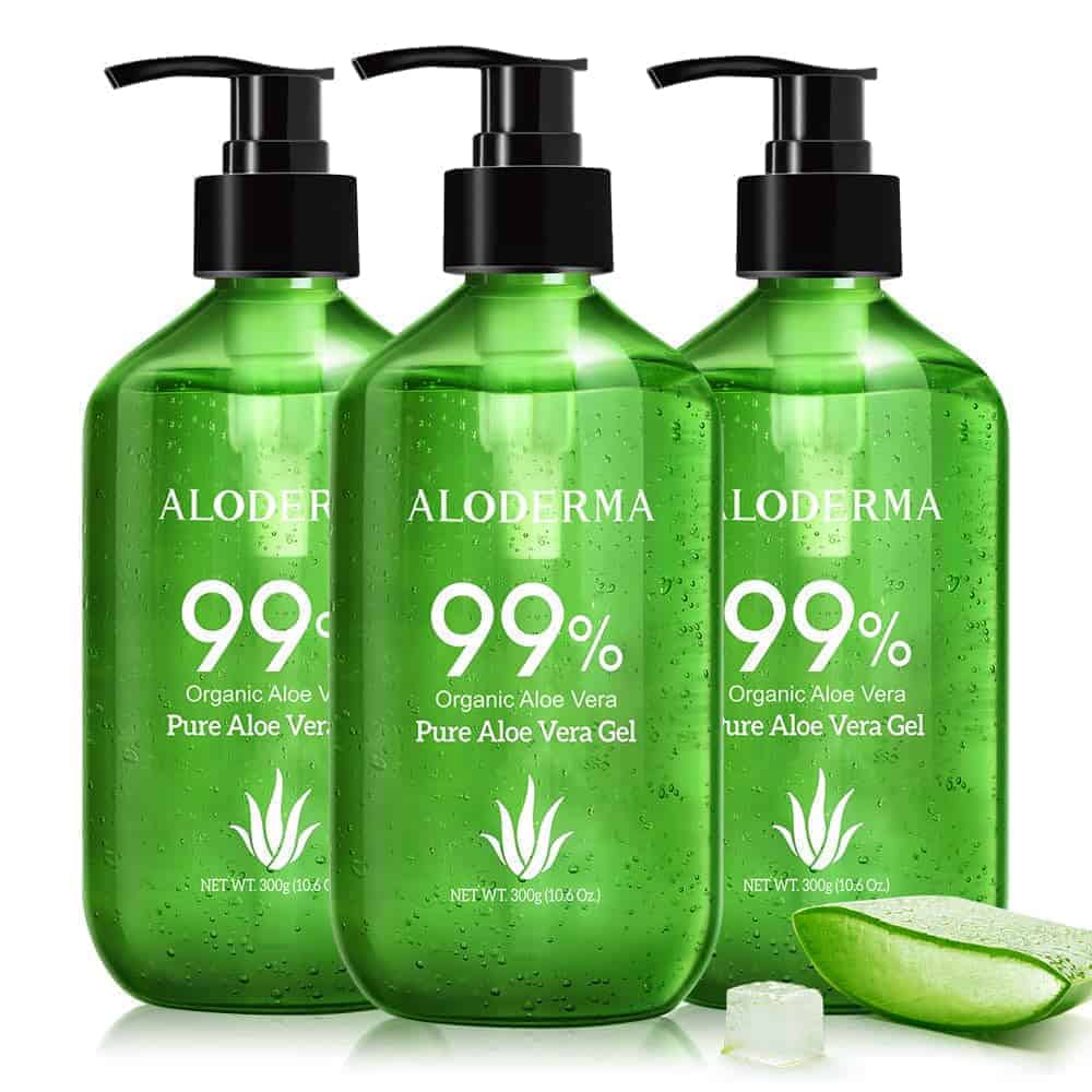 Gel de Aloe Vera Orgánico al 99% Aloderma Hecho en las