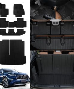 Tapete para piso Compatible con Toyota Highlander 2020-2024