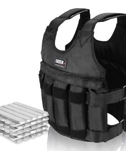Chaleco ajustable con pesas incluidas para entrenamiento de
