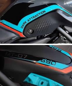 Calcomanías 3D de Resina para Motocicleta Compatible con