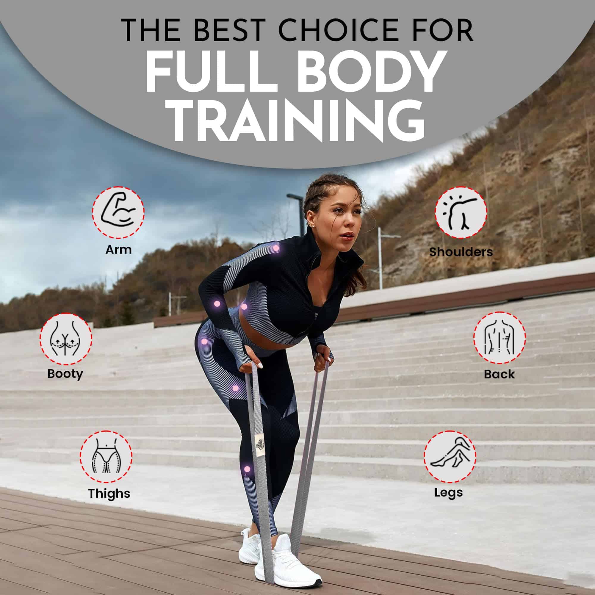 Bandas de Resistencia Bear Grips para Entrenamientos - - Imagen 5