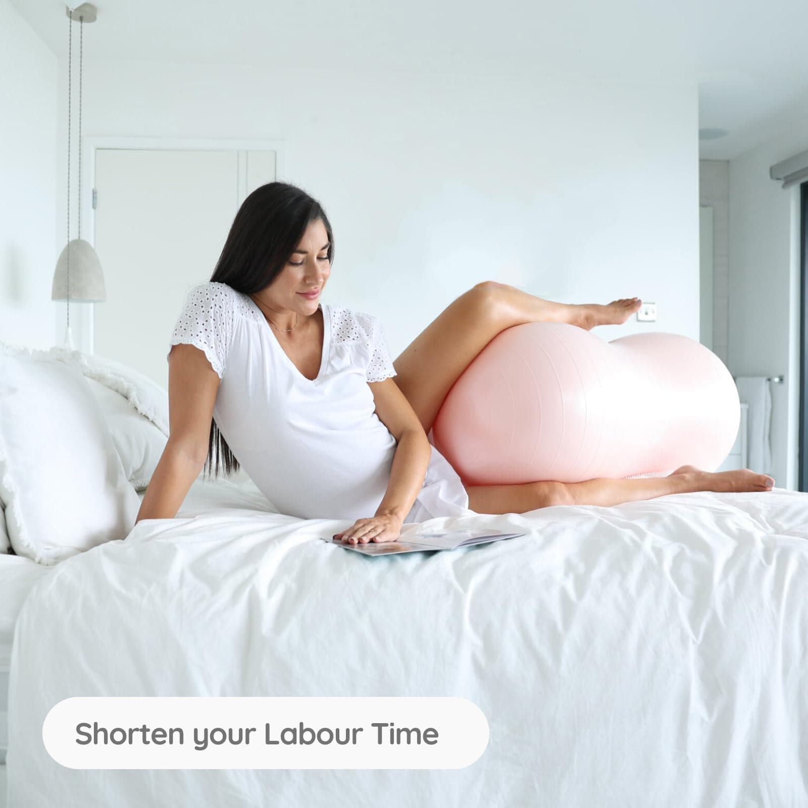 Pelota de Cacahuate BABYGO para el Parto, Ejercicio en el - Imagen 10