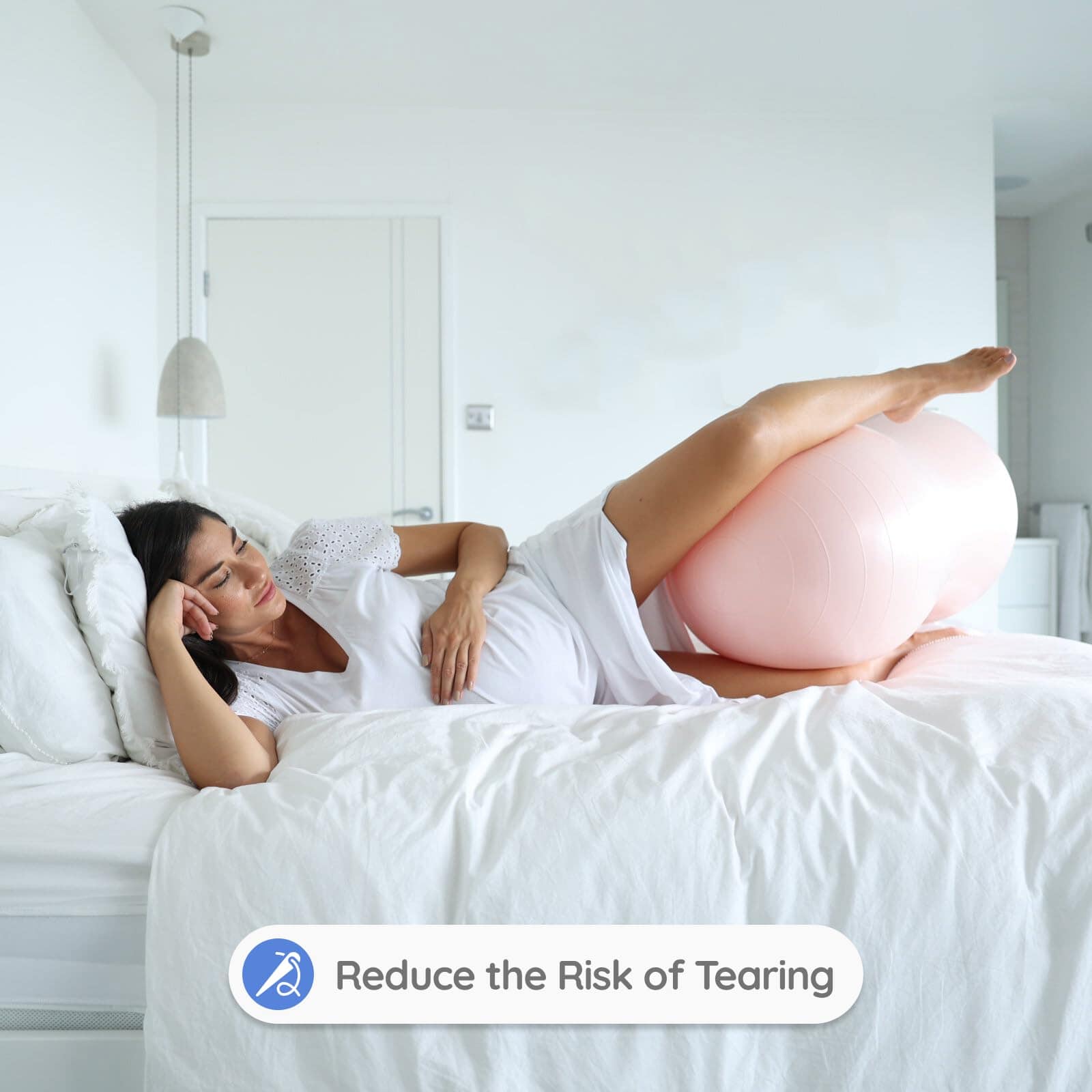 Pelota de Cacahuate BABYGO para el Parto, Ejercicio en el - Imagen 4