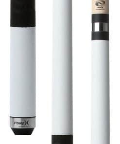 Pure X HXTC21 Pool Cue, Serie de Pintura Mate, Blanco