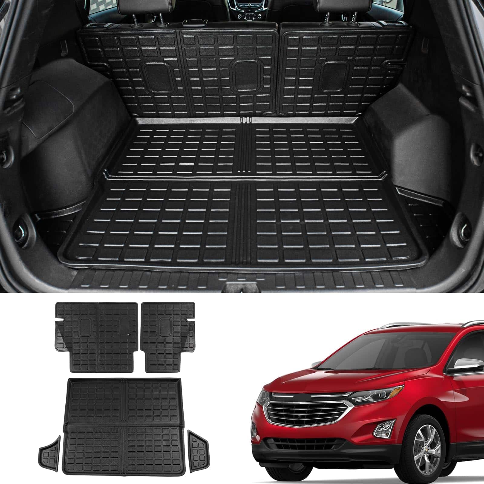 Tapete de carga Bomely Compatible con Chevrolet Equinox &
