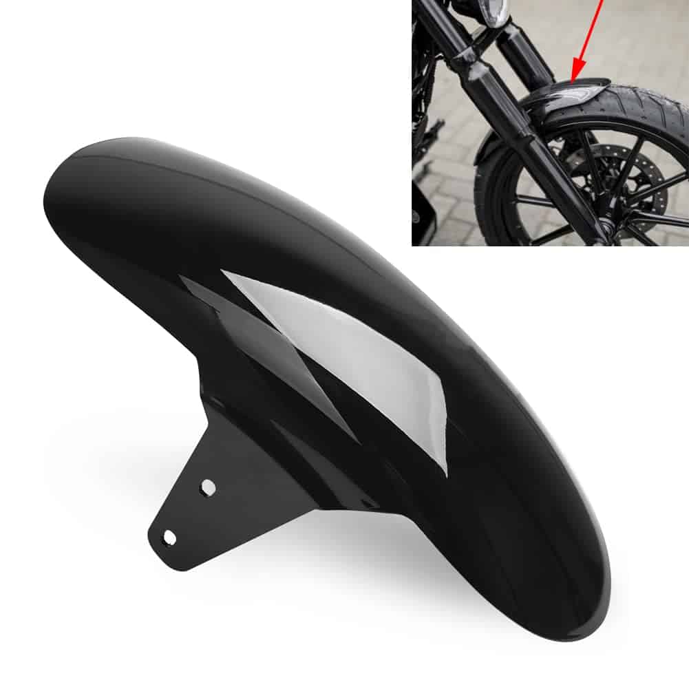 Guardabarros corto delantero de motocicleta HIYOYO Vivid