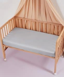 Sábana de Cuna de Seda de Morera para Bebé Niño/Niña,