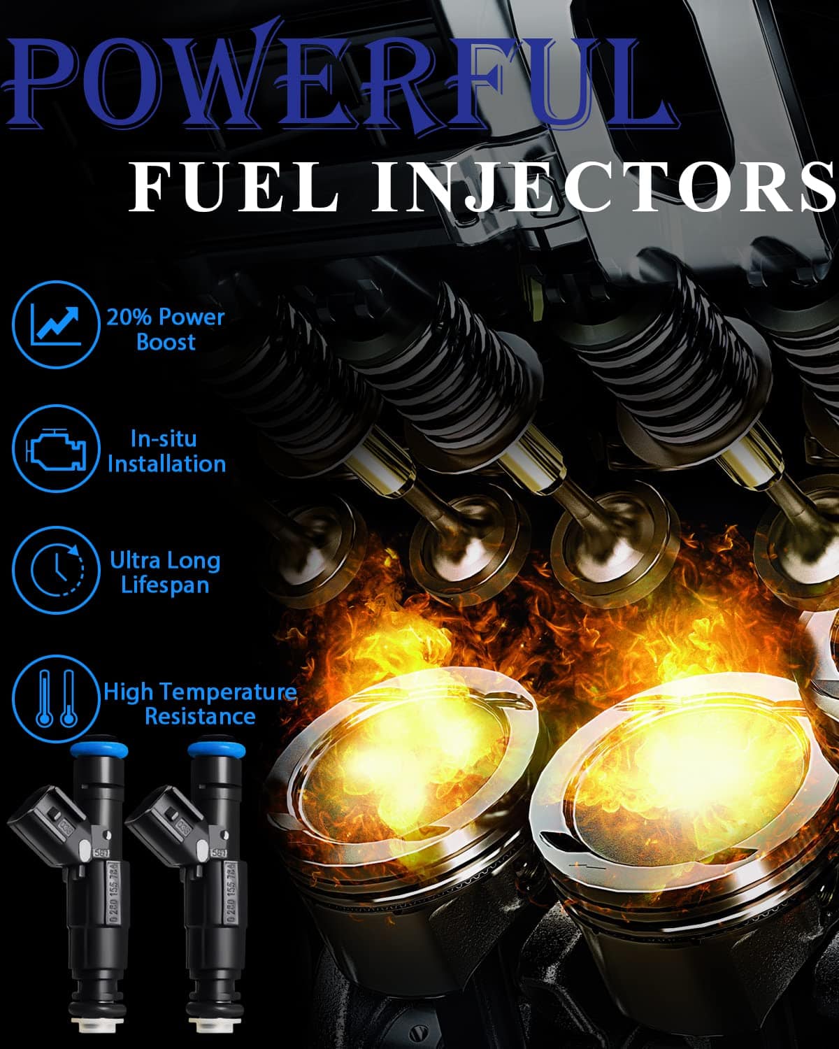 Inyectores de Combustible YZHIDIANF 0280155784 Para Dodge - Imagen 6