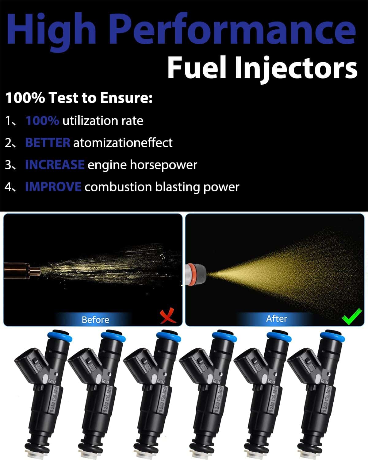 Inyectores de Combustible YZHIDIANF 0280155784 Para Dodge - Imagen 5