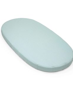 Sábana Ajustable Stokke Sleepi V3, Lunares Verde Salvia -