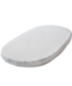 Sábana Ajustable Stokke Sleepi por Pehr V3, Rayas Pebbles -