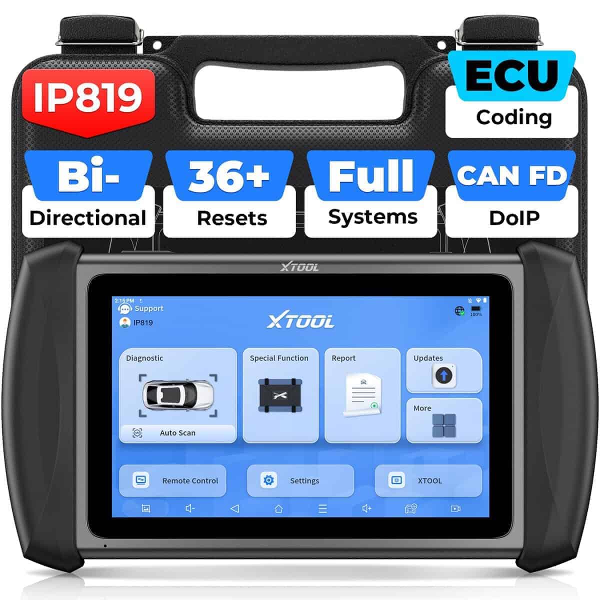 XTOOL IP819 V2.0 Escáner Bidireccional, 2025 Actualizado