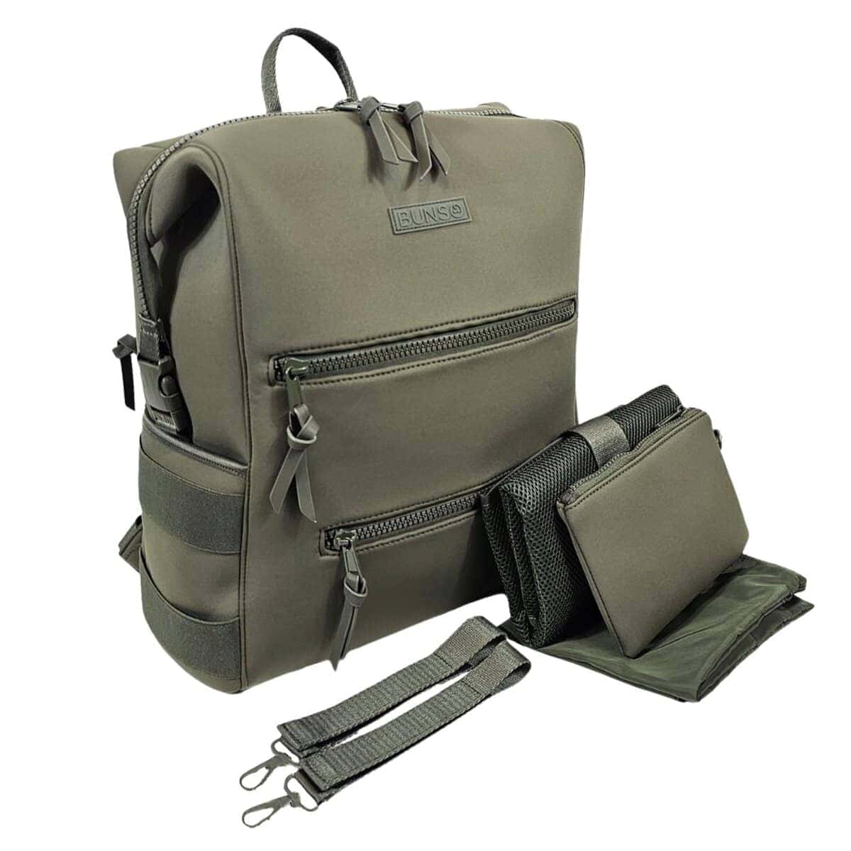 Bolso de pañales de neopreno BUNSO Baby, mochila