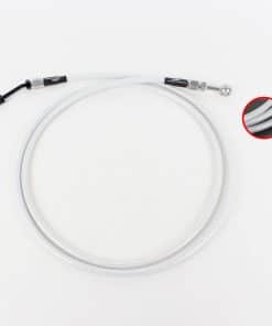 POWERJAMES Cable de Embrague Hidráulico de 75" 190cm Blanco