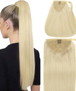 Extensiones de Cola de Caballo de 14 Pulgadas de Cabello