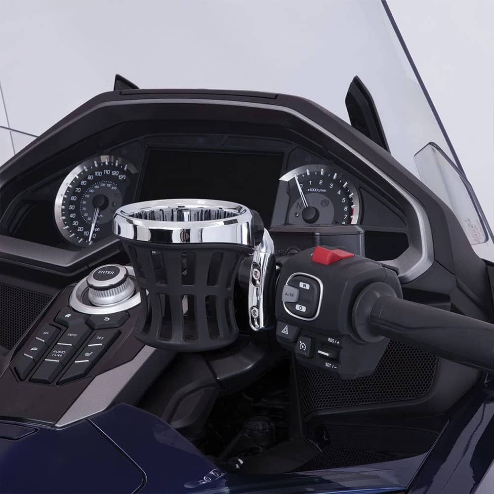 Portavasos para manillar de motocicleta Halifu montado para - Imagen 4