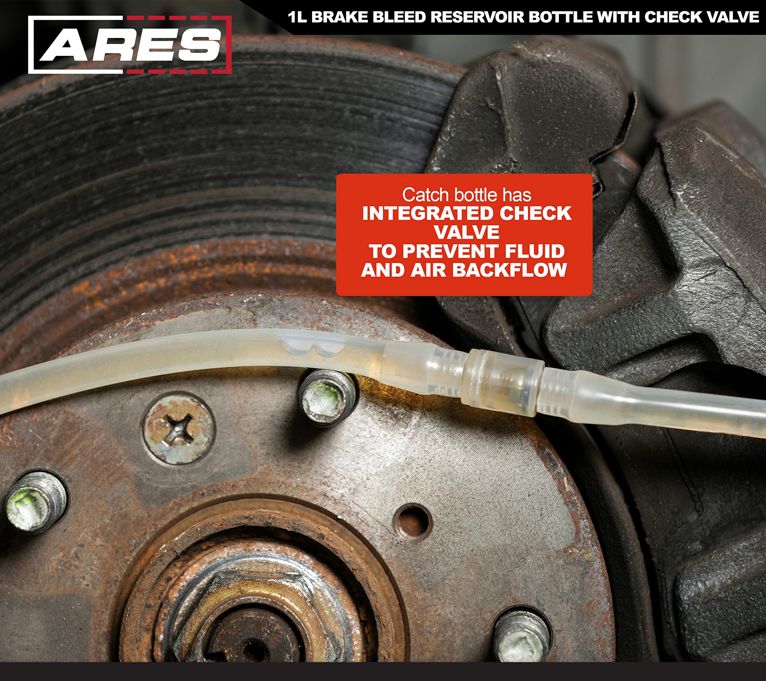 ARES 18071-1L Botella de depósito de líquido de purga de - Imagen 4
