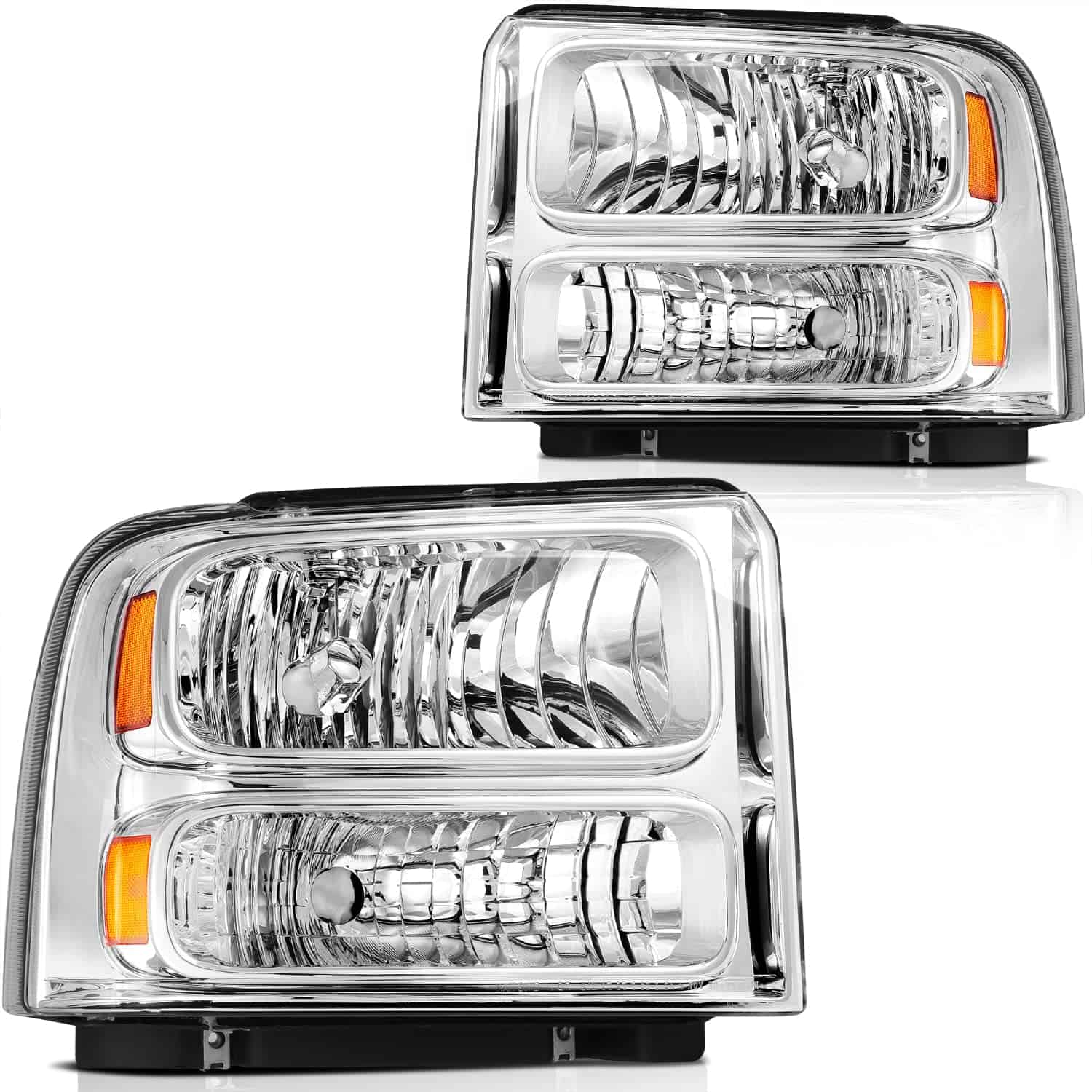 Conjunto de faros ECCPP para Ford F-250 F-350 2005-2007