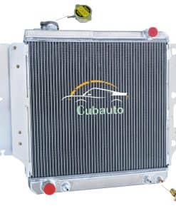 Radiador de aluminio de 3 filas Cubauto para Jeep TJ