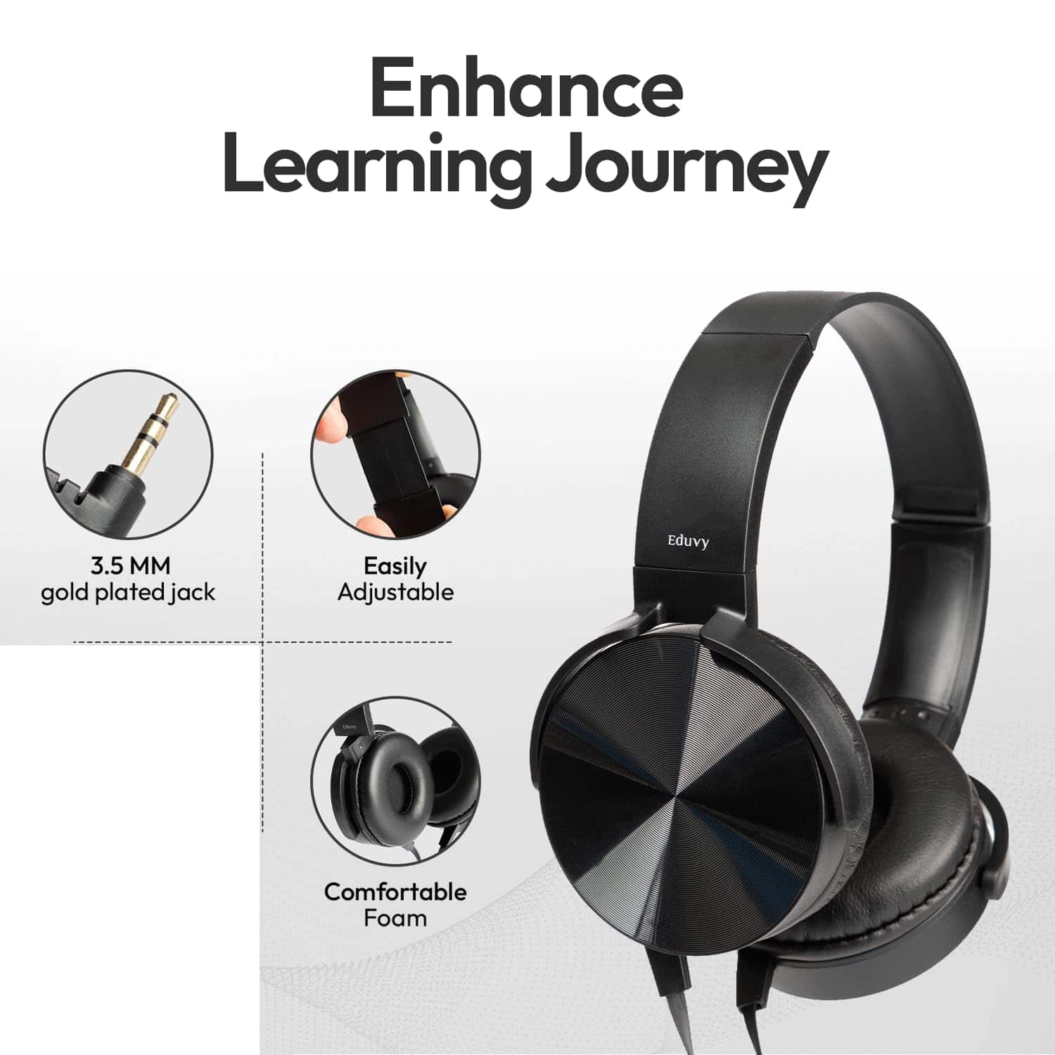 Audífonos a granel para salones de clase, paquete de 12 - Imagen 3