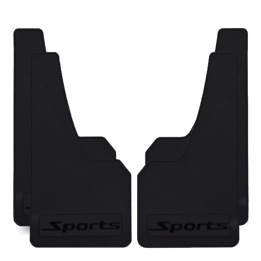 4PCS Guardabarros de Coche Universales de Goma para