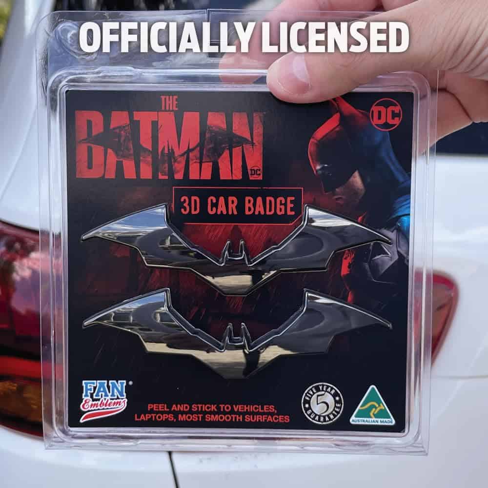 Emblemas de Ventilador Insignia de Coche Batman 3D Paquete - Imagen 7