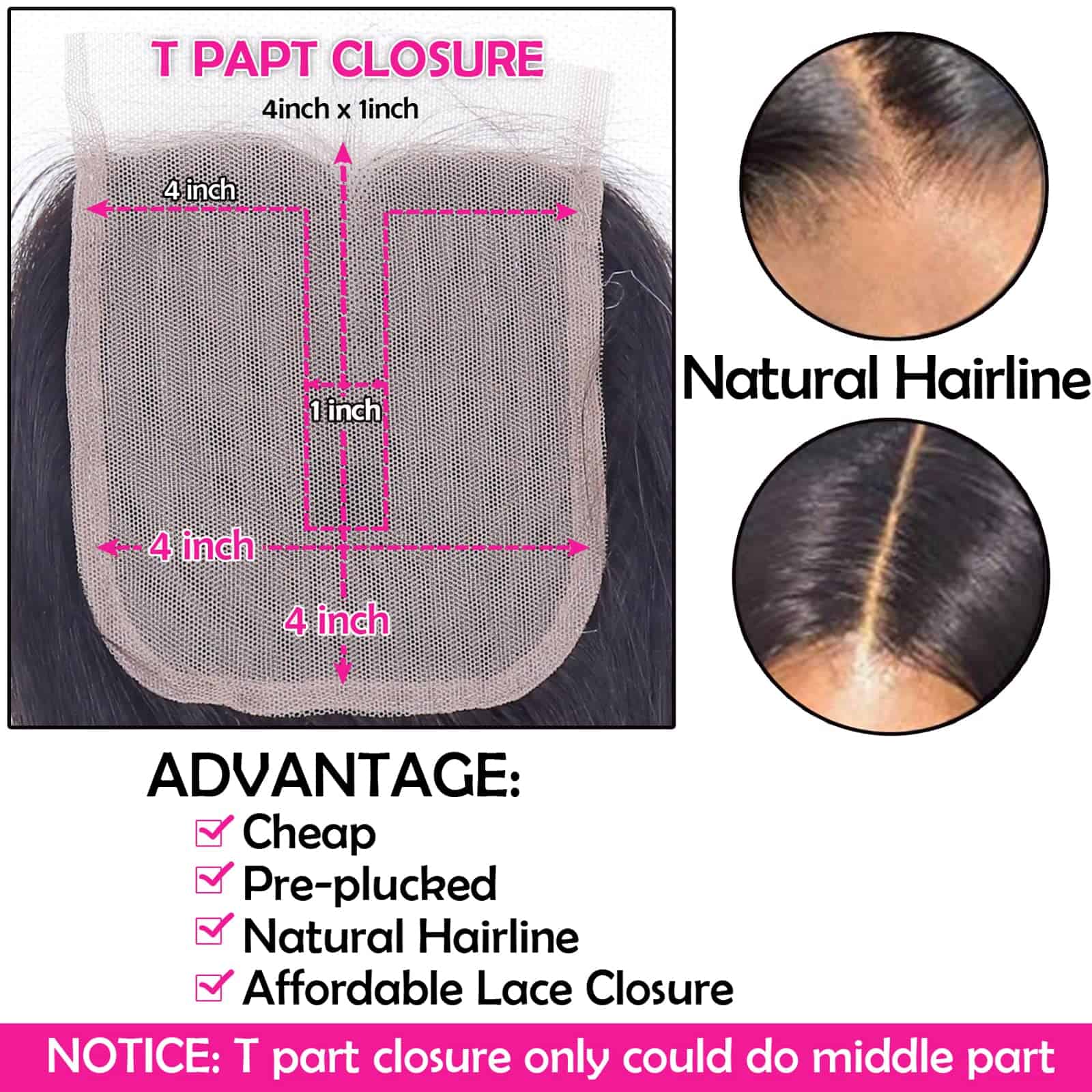FQ Brazilian Deep Wave Bundles with Closure - Paquetes de - Imagen 7