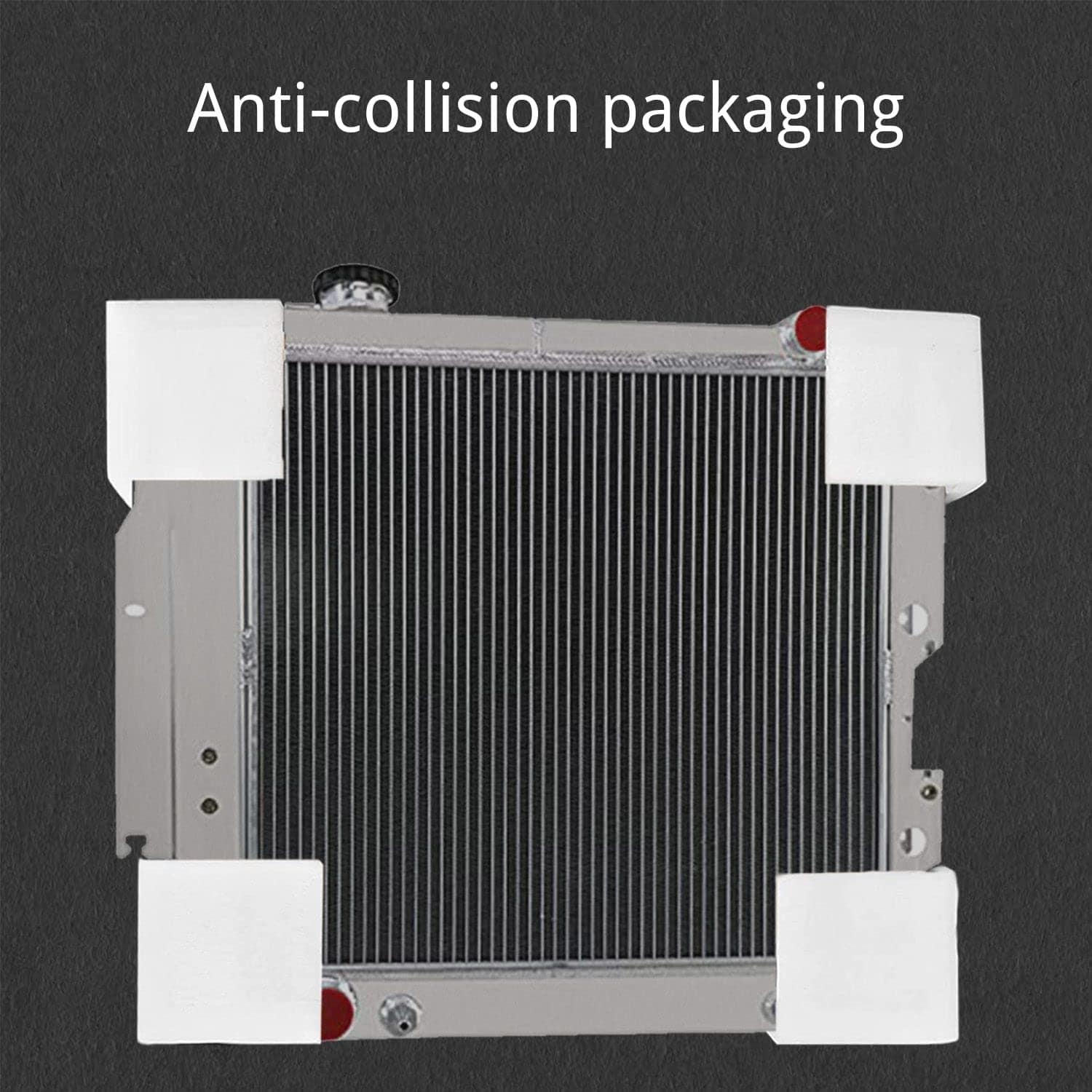 EGINCOOLER Radiador de aluminio de 3 filas para Jeep - Imagen 8