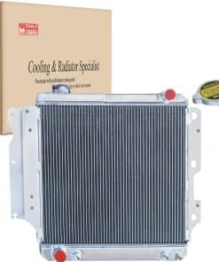 EGINCOOLER Radiador de aluminio de 3 filas para Jeep