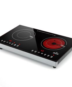 Duxtop 1800W Hornillo de Inducción de 2 Quemadores,