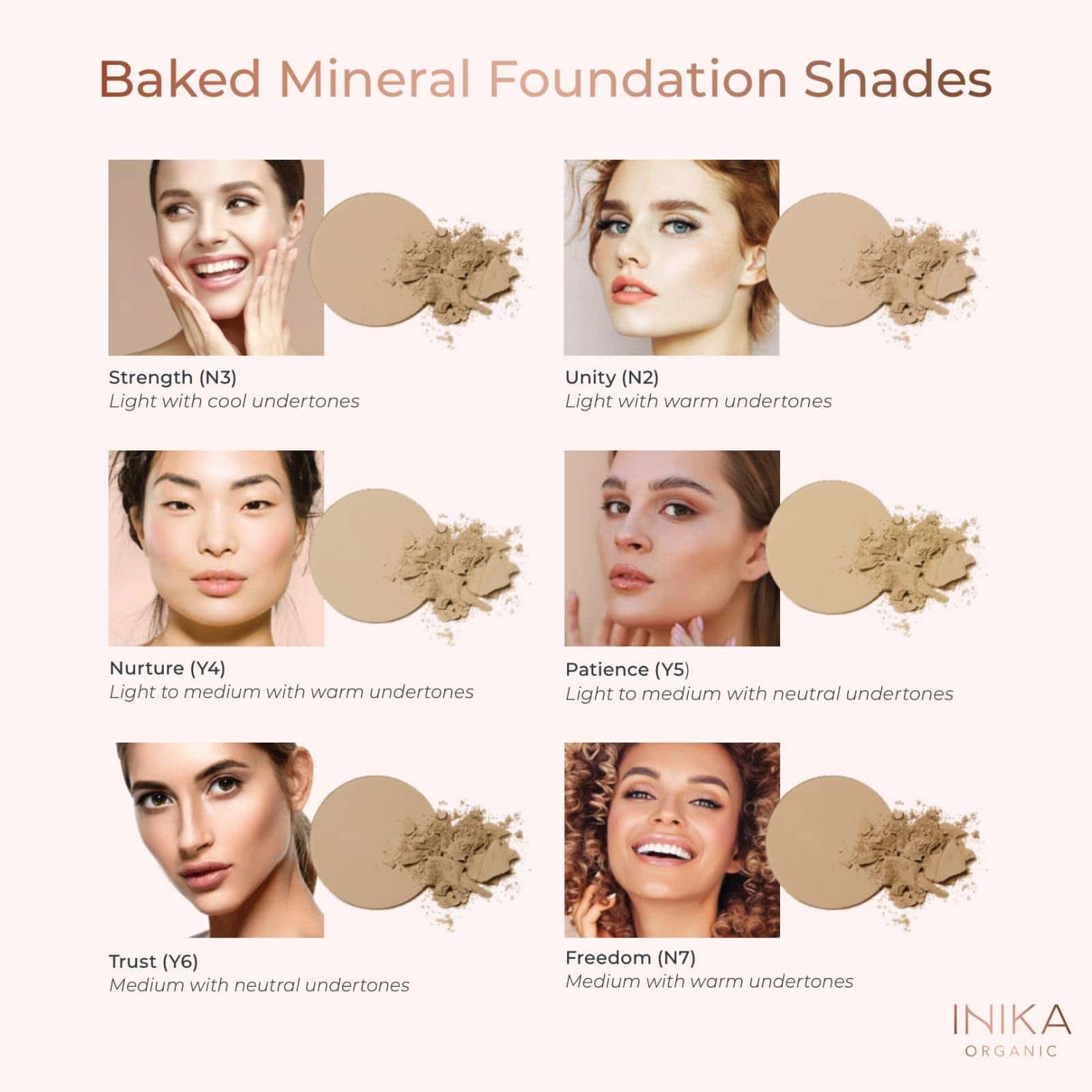 INIKA Organic Polvo Compacto de Base Mineral Horneado - Imagen 5