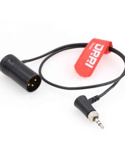 Cable de Audio DRRI XLR NEUTRIK de Bajo Perfil de 3 Pines a