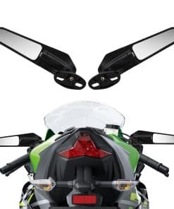 Espejos Retrovisores de Motocicleta con Ala de Viento