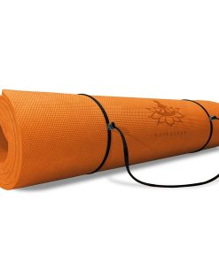 Tapete de Yoga Grueso de TPE Hatha Yoga -naranja
