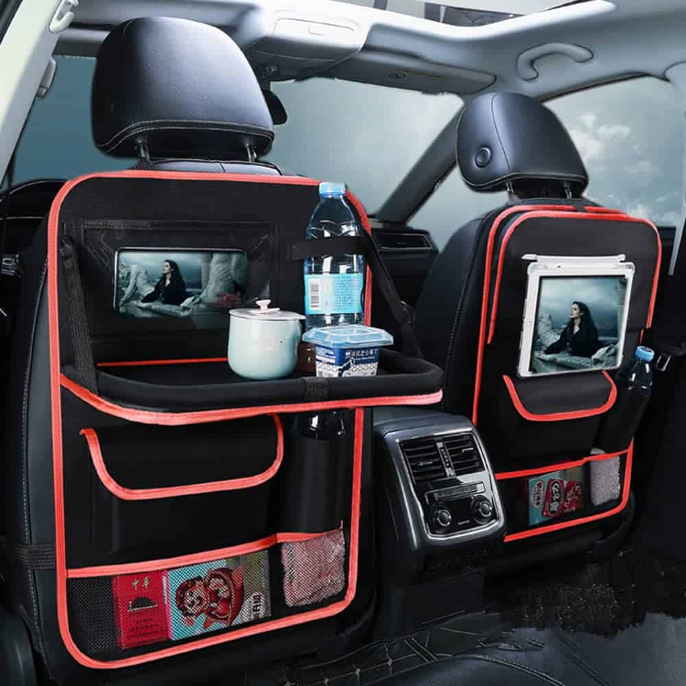 Organizador de Asiento de Coche Tumecos y Almacenamiento 2